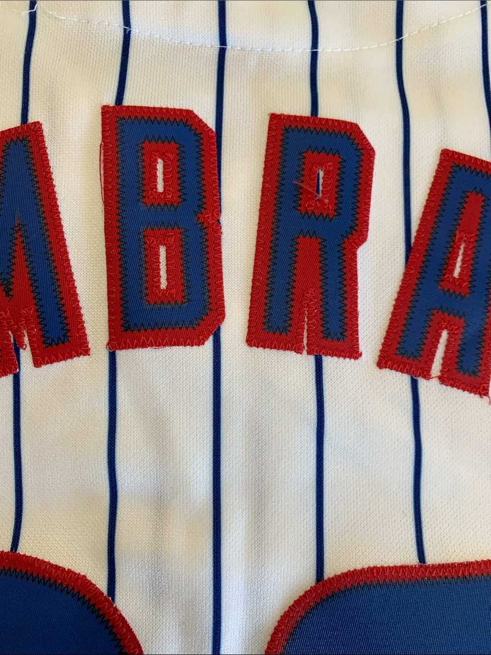 Youth Chicago Cubs Zambrano #38 Baseball Jersey - Picture 8 of 10
